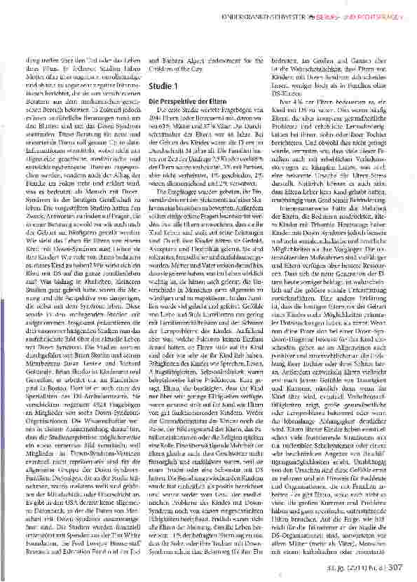 Vorschauseite 2: Leben mit Down-Syndrom - Was bedeutet das?