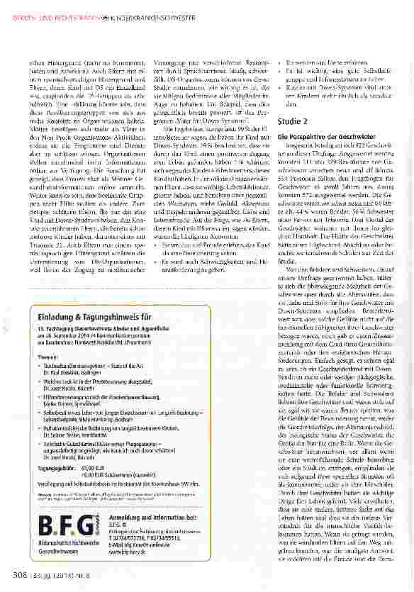 Vorschauseite 3: Leben mit Down-Syndrom - Was bedeutet das?
