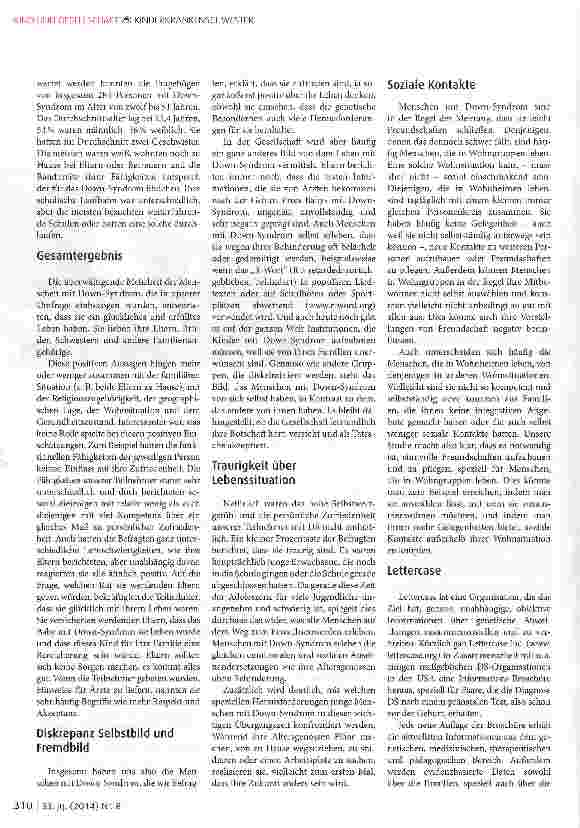Vorschauseite 5: Leben mit Down-Syndrom - Was bedeutet das?