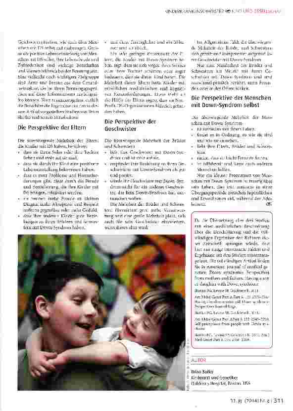 Vorschauseite 6: Leben mit Down-Syndrom - Was bedeutet das?