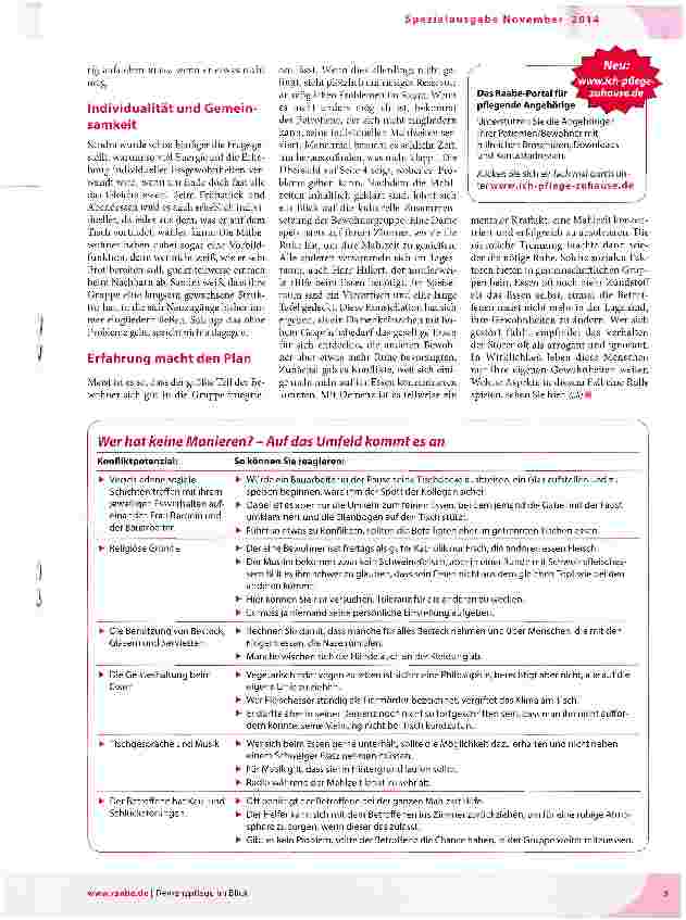 Vorschauseite 2: Hausmacherkost statt Pizza
