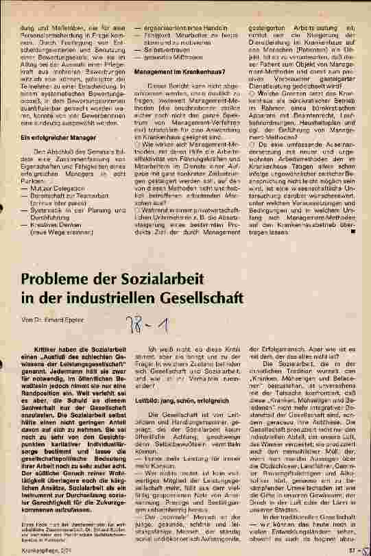 Vorschauseite 3: Mangement im Krankenhaus