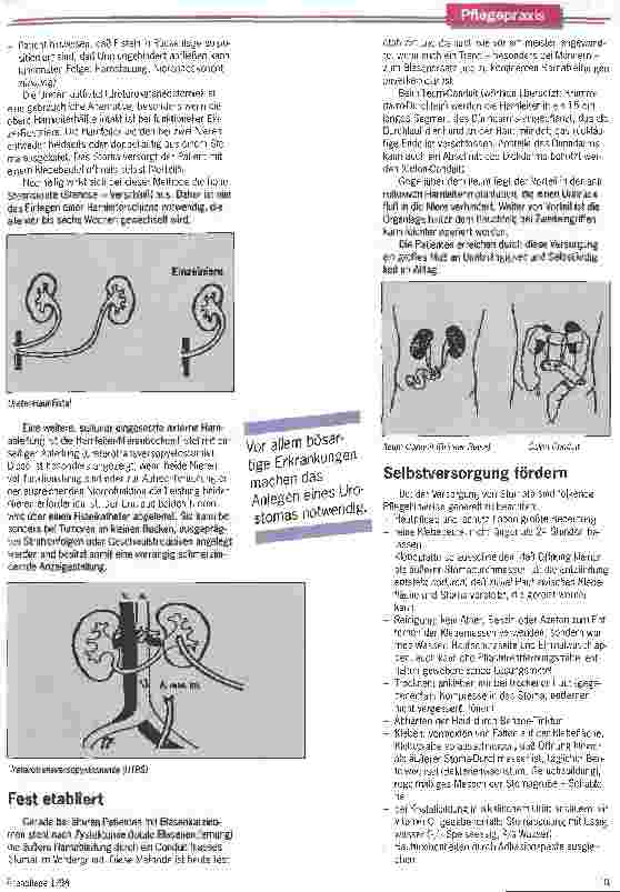 Vorschauseite 2: Selbst Schwimmen ist möglich Bei sachgerechter Versorgung sind Urostomaträger heute nur noch gering beeintträchtigt