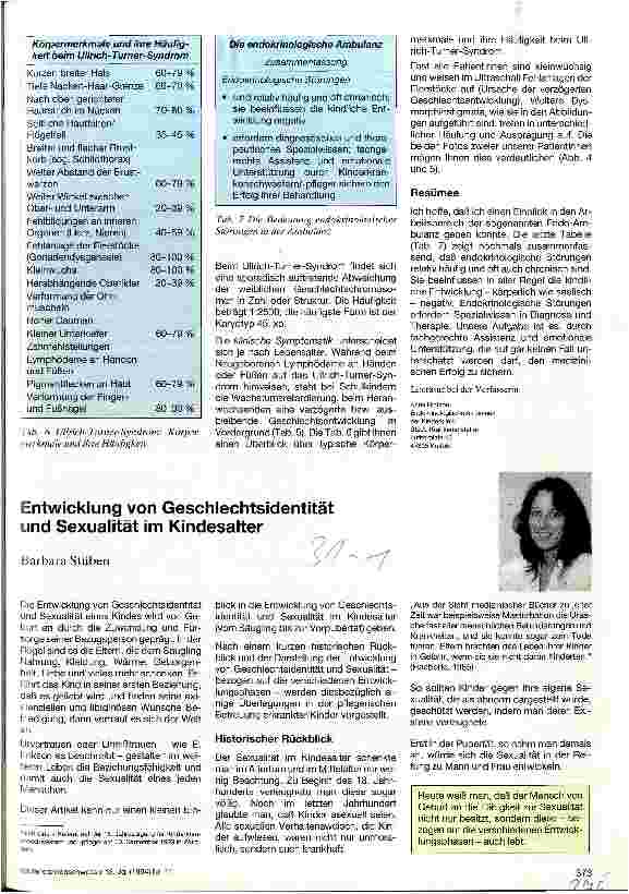 Vorschauseite 1: Entwicklung von Geschlechtsidentität und Sexualität im Kindesalter