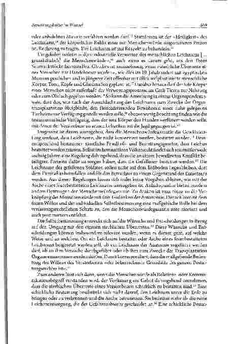 Vorschauseite 3: Bestattungskultur im Wandel - Neue Herausforderungen für das FriedhofsundBestattungsrecht