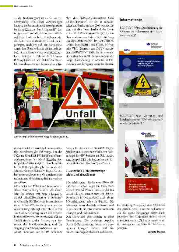 Vorschauseite 3: Mobilität der Zukunft im Risiko-Check