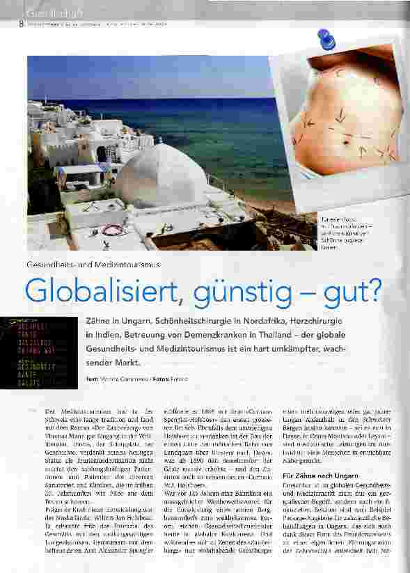 Vorschauseite 1: Globalisiert, günstig - gut?