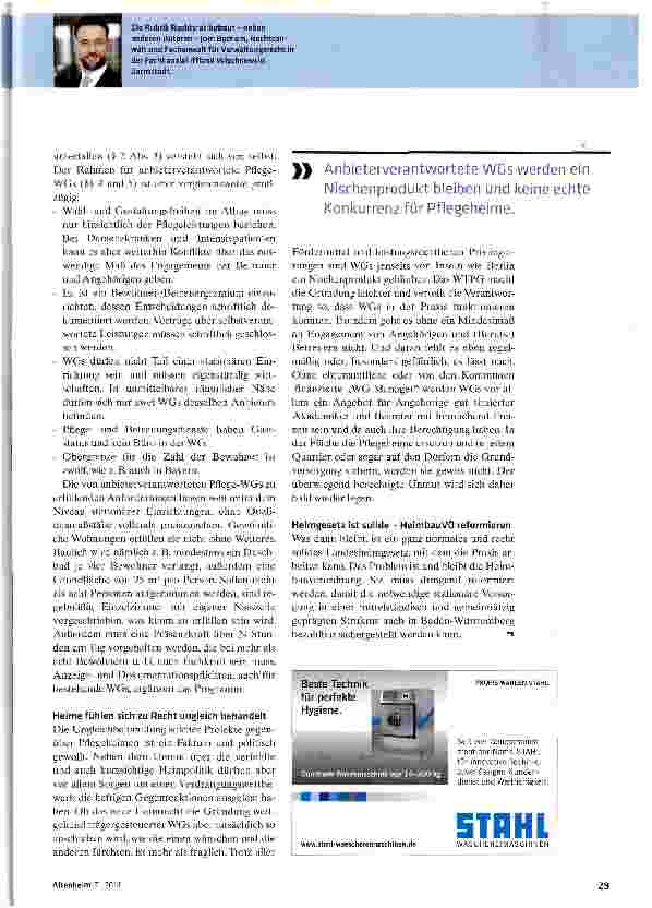Vorschauseite 2: Baden-Württemberg: Der ungleiche Kampf mit den WCs