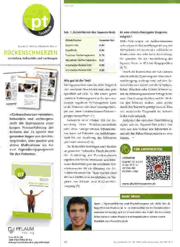 Vorschauseite 2: Leistenschmerzen befunden