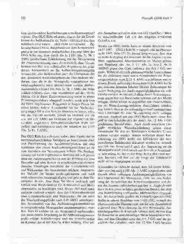 Vorschauseite 3: Im Nachzulassungsverfahren befindliche Johanniskraut-Produkte dürfen nicht die nach den neuen Arzneimittelrichtlinien erstattungsfähige Indikation der mittelschweren Depression be…