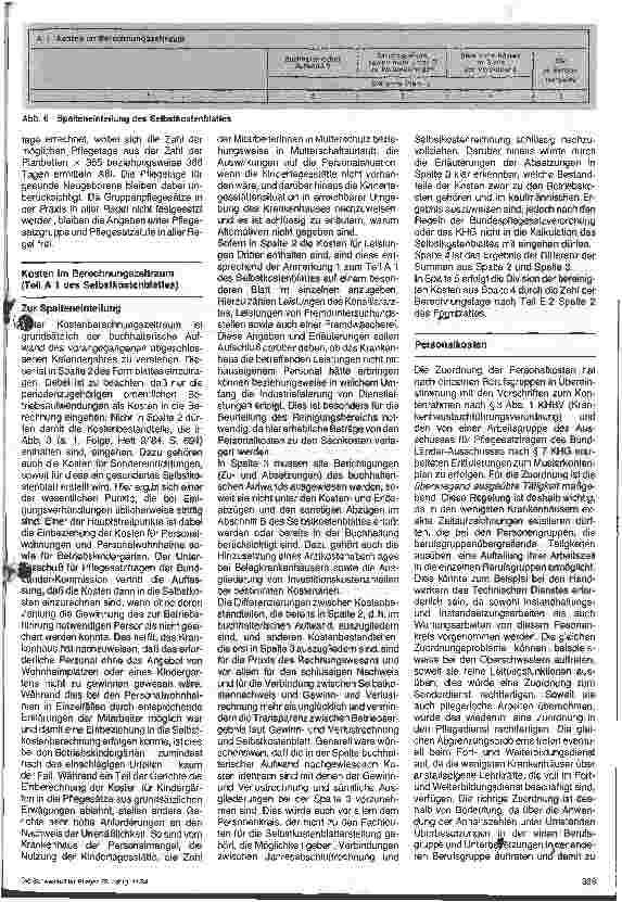 Vorschauseite 2: Neue Aufgaben für die Pflegedienstleitung 2. Folge: Selbstkostenblatt Teil 2