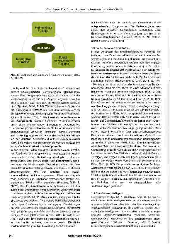 Vorschauseite 2: Ekel, Scham, Ängste - Emotionen erfassen und reflektieren