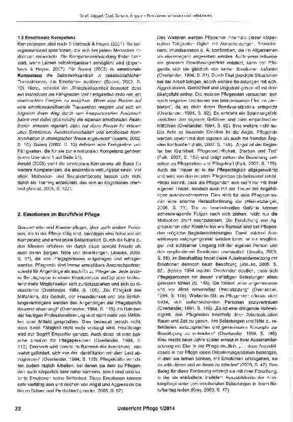 Vorschauseite 4: Ekel, Scham, Ängste - Emotionen erfassen und reflektieren