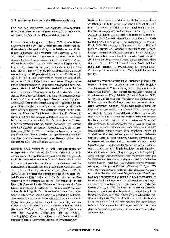Vorschauseite 5: Ekel, Scham, Ängste - Emotionen erfassen und reflektieren