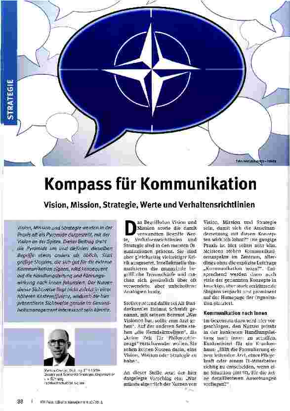 Vorschauseite 1: Kompass für Kommunikation