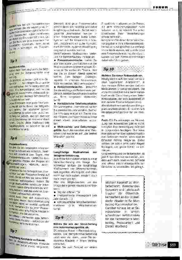 Vorschauseite 2: Pressearbeit in Krisenfällen Krankenhaus und Kommunikation