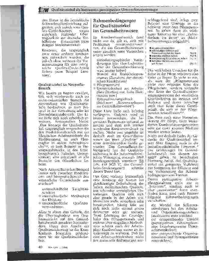 Vorschauseite 4: Qualitätszirkel als Instrument partizipativer Unternehmensstrategie (Q)