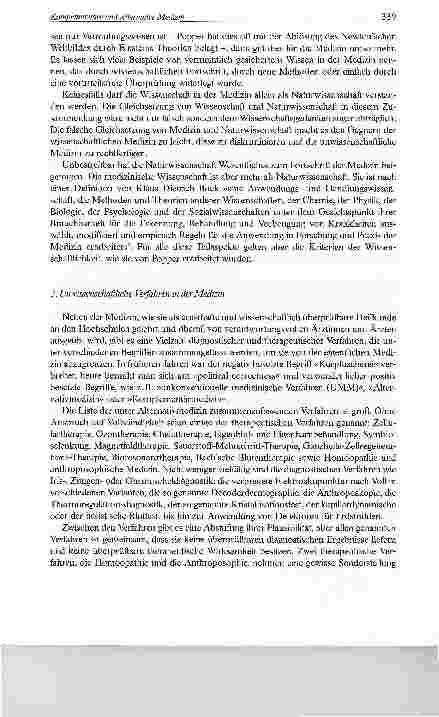 Vorschauseite 3: Komplementäre und Alternative Medizin
