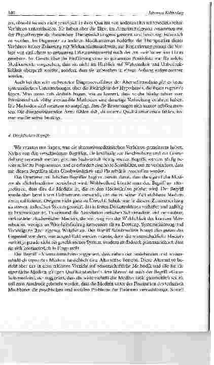 Vorschauseite 4: Komplementäre und Alternative Medizin