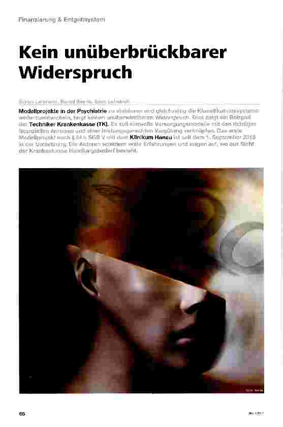 Vorschauseite 1: Kein unüberbrückbarer Widerspruch