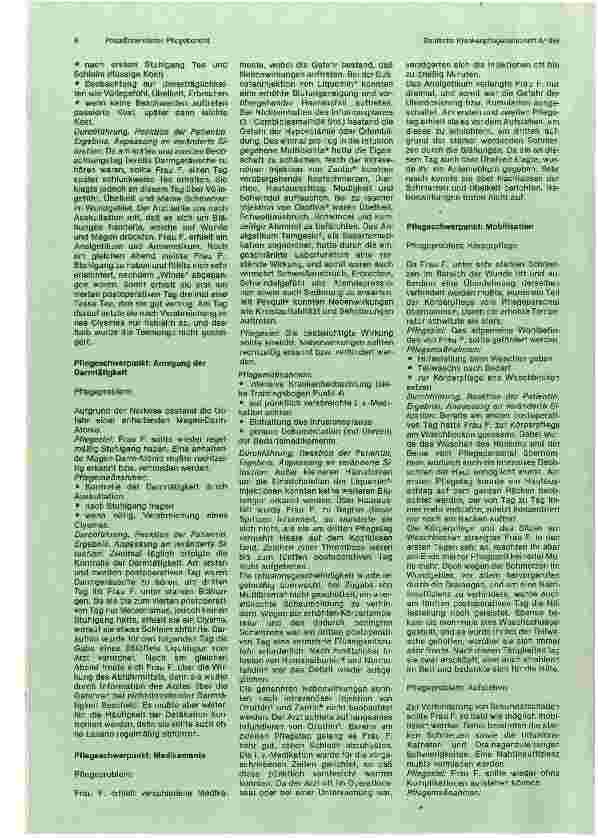 Vorschauseite 5: Pflege einer Patientin mit Lebermetastasen
