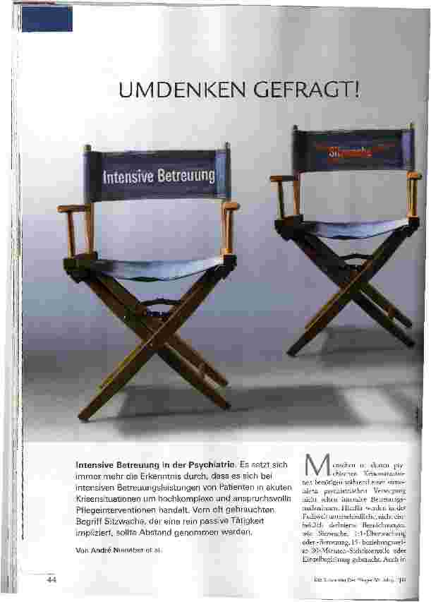 Vorschauseite 1: UMDENKEN GEFRAGT!