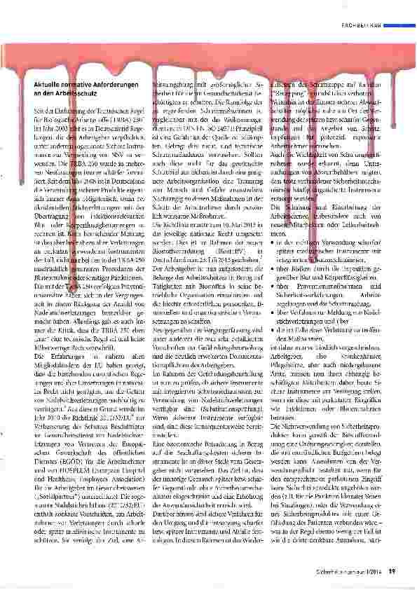 Vorschauseite 3: Einsatz von sicheren Produkten obligatorisch