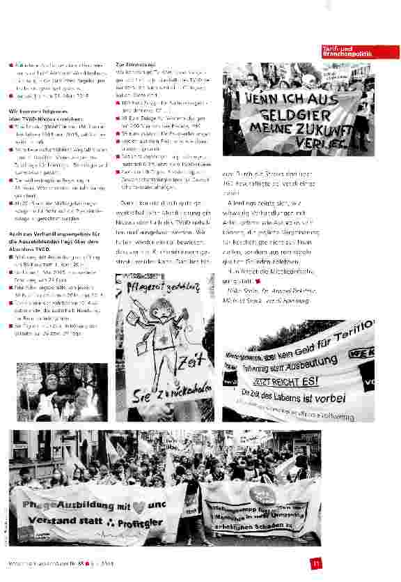 Vorschauseite 2: Hamburg: »Von wegen, Krankenschwestern streiken nicht!?«