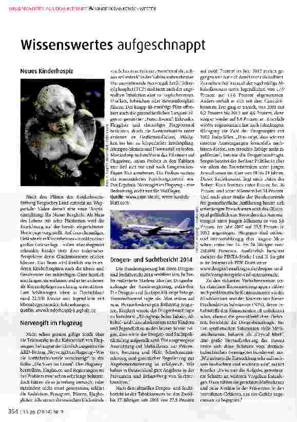 Vorschauseite 1: Wissenswertes aufgeschnappt