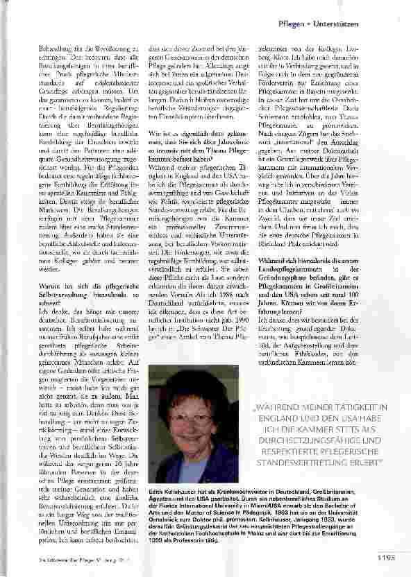 Vorschauseite 2: DIE HISTORIE DER ANDEREN SOLLTE UNS MUT MACHEN