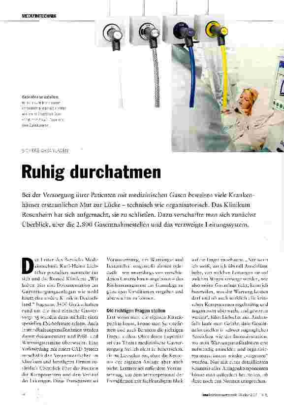Vorschauseite 1: Ruhig durchatmen