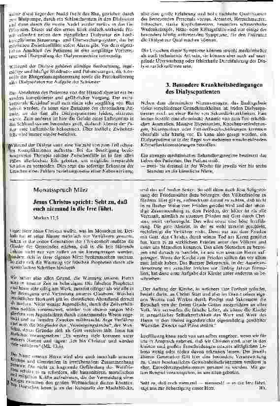 Vorschauseite 2: Die Pflege von Dialyse-Patienten