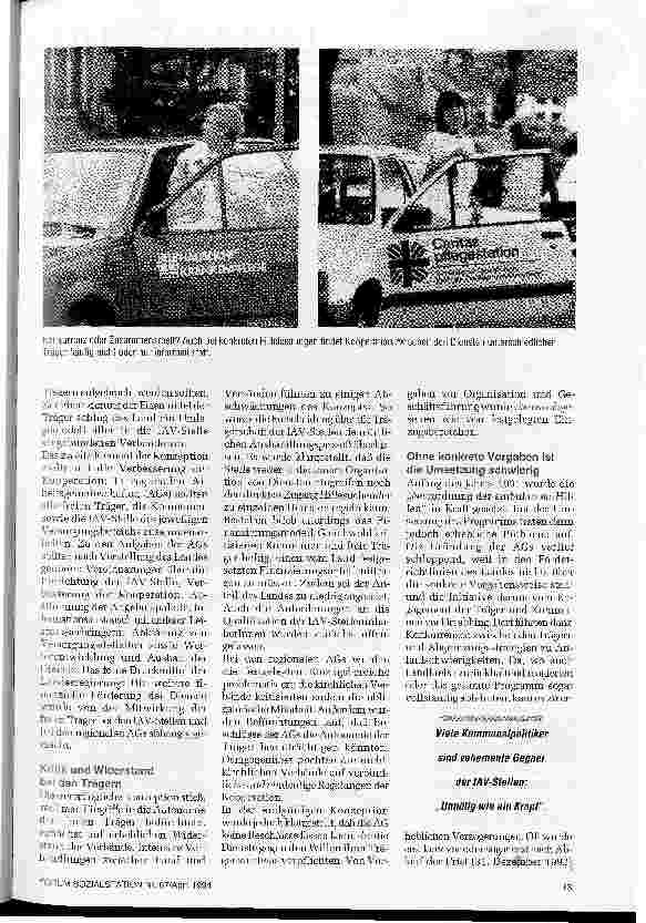 Vorschauseite 2: IAV: Der Anfang vom Ende Neuordnung der amb.Hilfen in Baden-Württemberg vor dem Aus