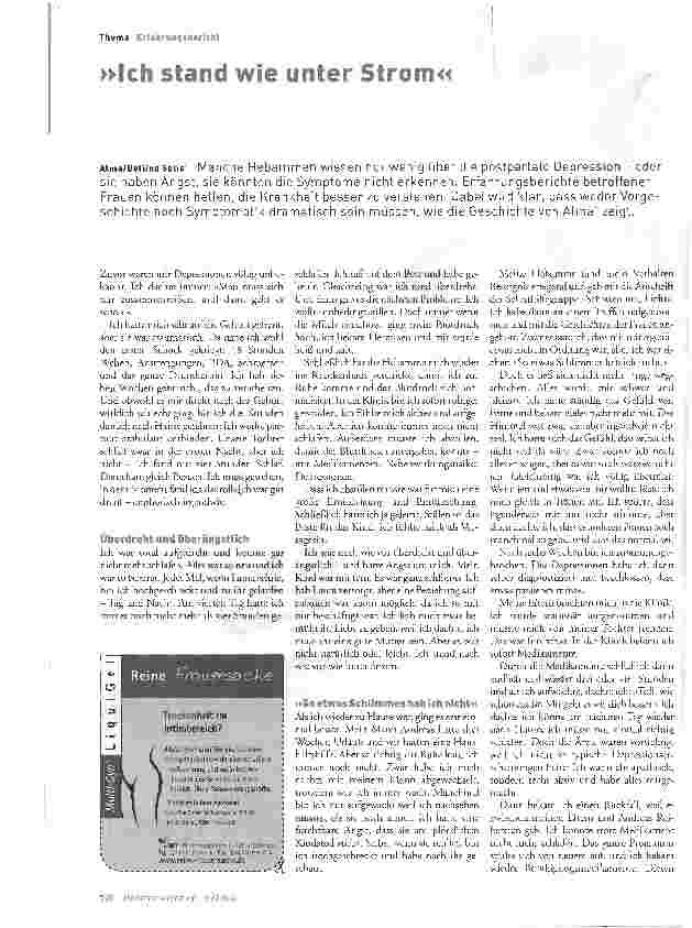 Vorschauseite 1: Ich stand wie unter Strom