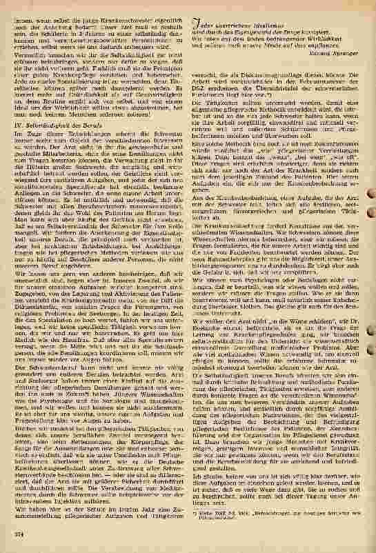 Vorschauseite 4: Die Verantwortung der Schwester
