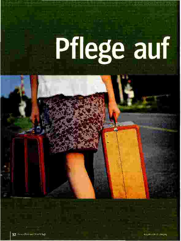 Vorschauseite 1: Pflege auf Wanderschaft
