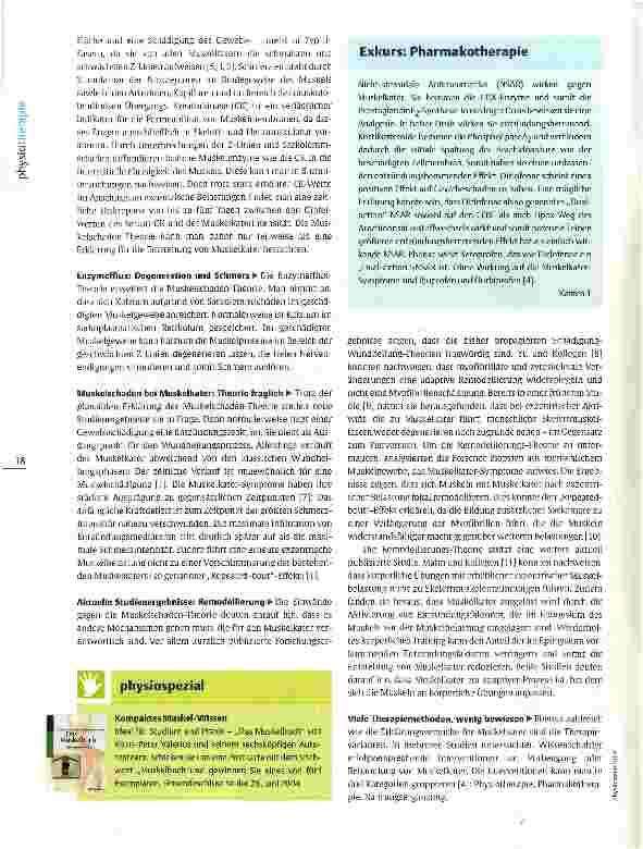 Vorschauseite 3: Wissenschaft aktuell: Muskelkater Adaptation in der Myofibrille
