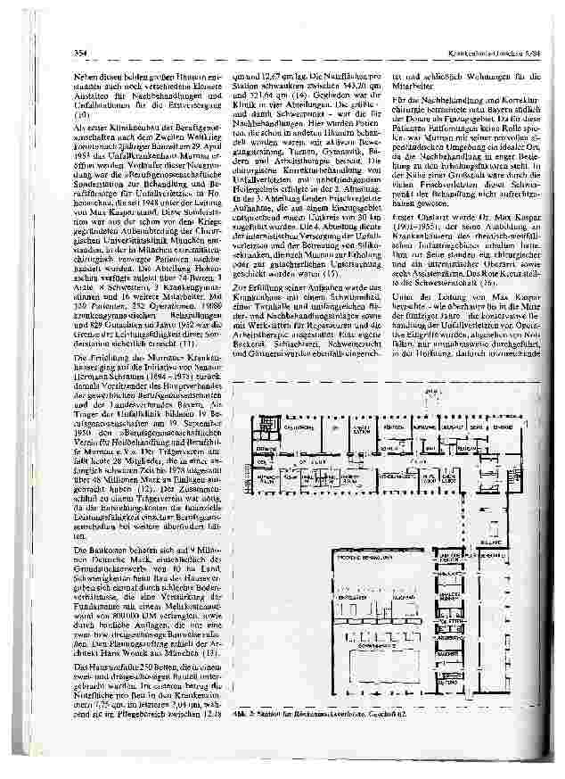 Vorschauseite 3: Zur historischen Entwicklung des berufsgenossenschaftlichen Heilverfahrens und der Berufsgenossenschaftlichen Unfallklinik Murnau
