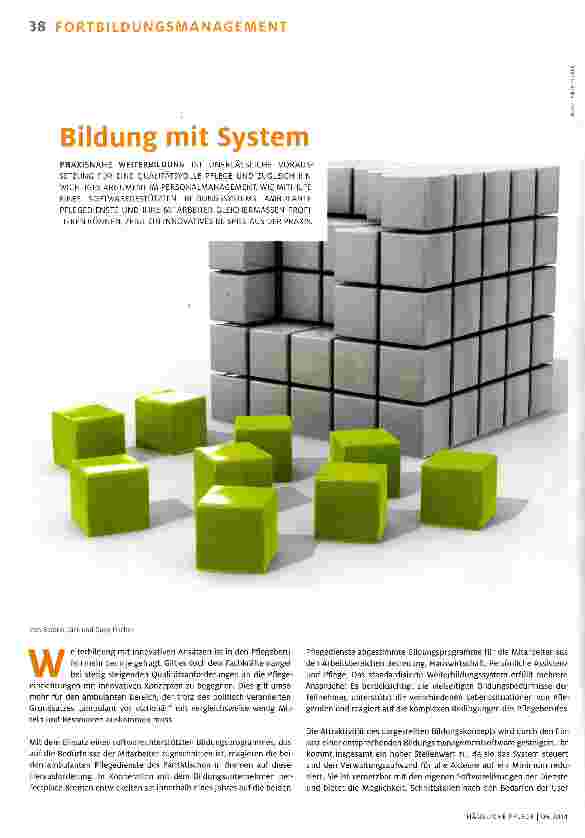 Vorschauseite 1: Bildung mit System