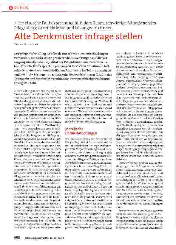 Vorschauseite 1: Alte Denkmuster infrage stellen