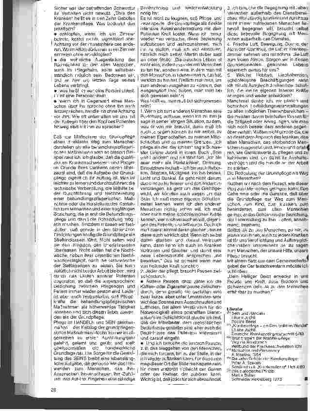 Vorschauseite 2: Wer ist der Mensch, dem wir uns in der Pflege zuwenden 2. Teil