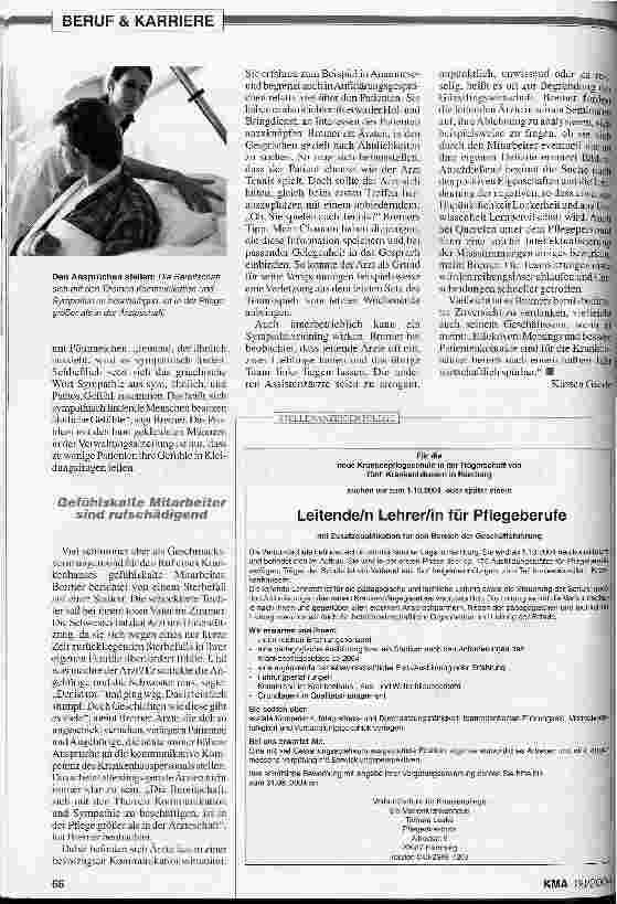 Vorschauseite 3: Lächeln lockt Patienten