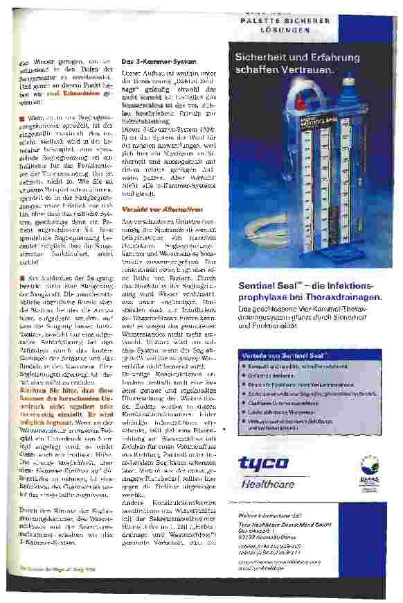 Vorschauseite 4: Thoraxsaugdrainoge für Einsteiger - Prinzipien, Funktion und Systeme verständlich gemacht, Teil 2