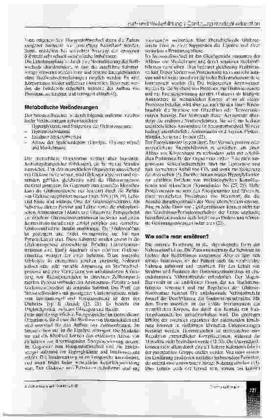Vorschauseite 2: Ernährung des kritisch Kranken