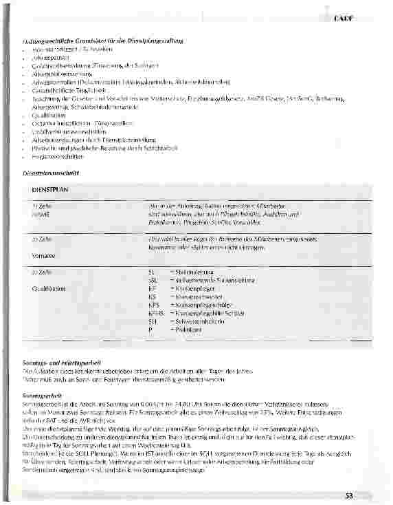 Vorschauseite 3: Dienstplan und Dienstplangestaltung als Arbeitsgegenstand der Pflegedienstleitung von Krankenhäusern und Altenpflegeheimen
