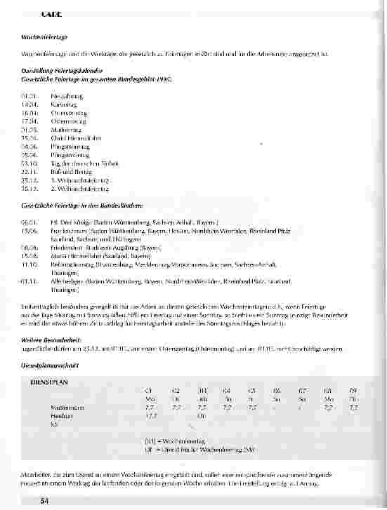 Vorschauseite 4: Dienstplan und Dienstplangestaltung als Arbeitsgegenstand der Pflegedienstleitung von Krankenhäusern und Altenpflegeheimen