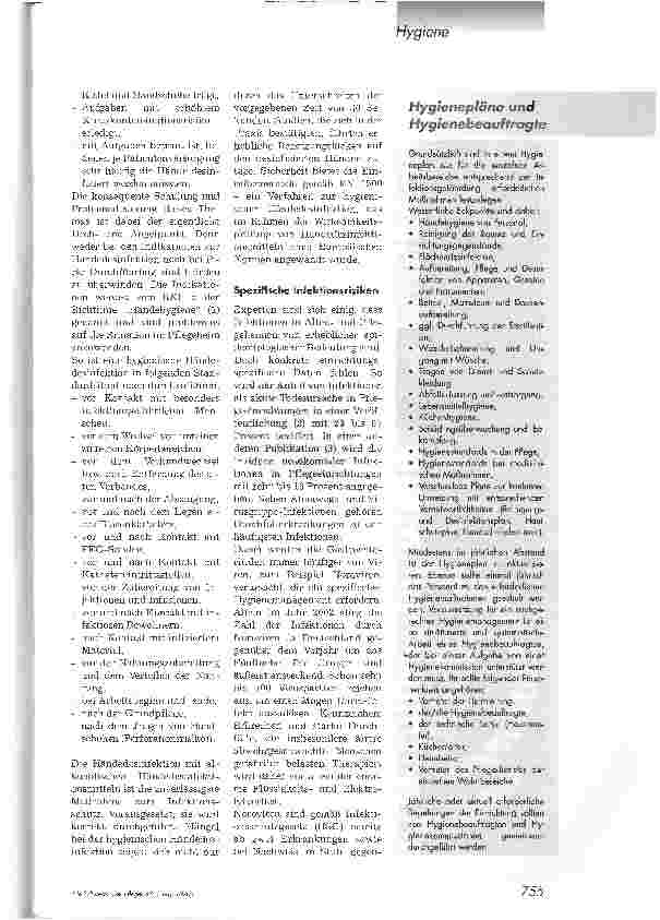 Vorschauseite 2: Risiken systematisch minimieren - Hygiene in der Altenpflege