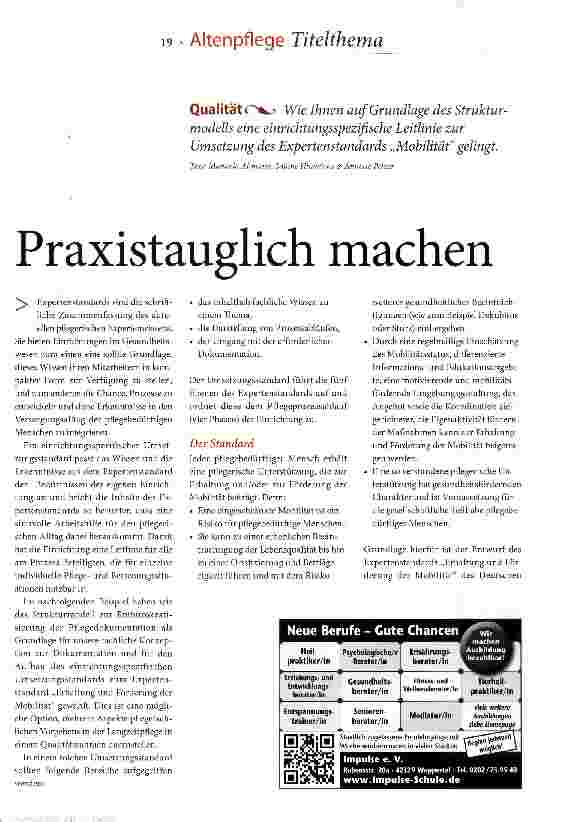 Vorschauseite 2: Praxistauglich machen
