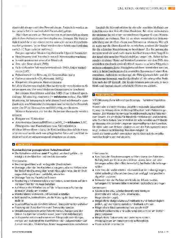 Vorschauseite 4: Postoperative Pflege von Kindern und Jugendlichen nach kardiochirurgischen Eingriffen