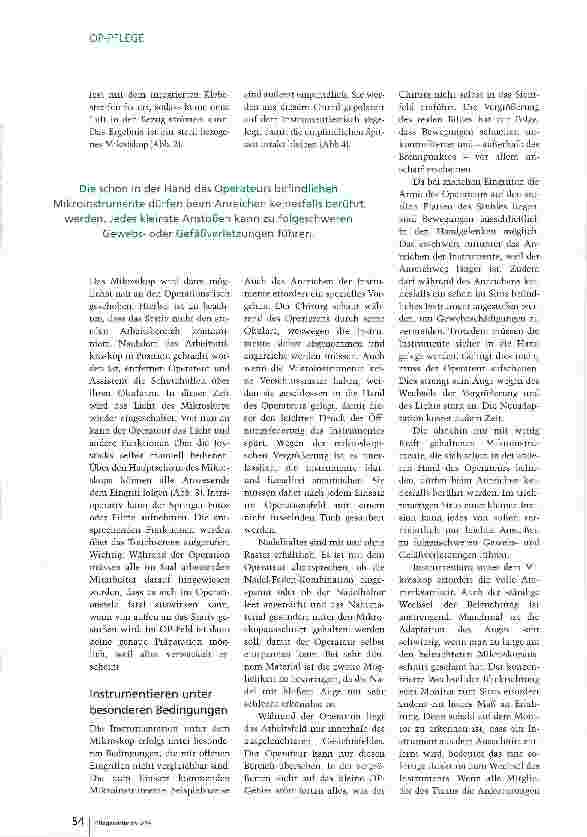 Vorschauseite 4: Mit ruhiger Hand - Instrumentieren unter dem Mikroskop